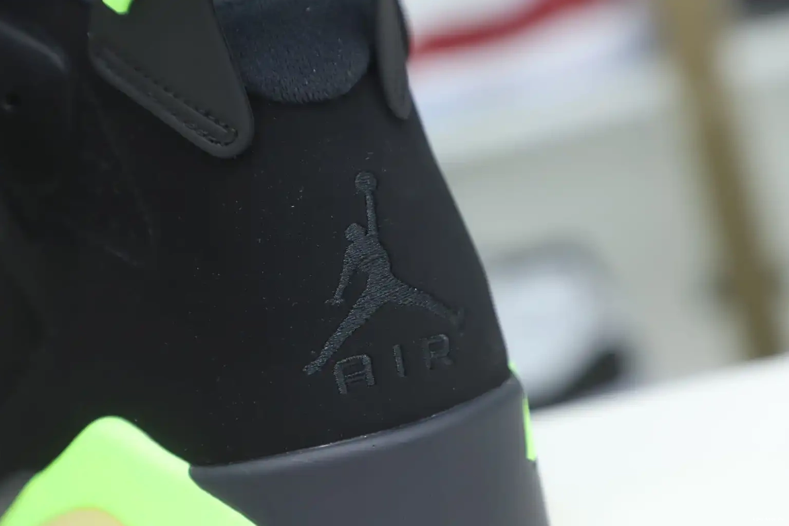 GREEN' RETRO 6 'ELECTRIC AIR Kimikick JORDAN 0815